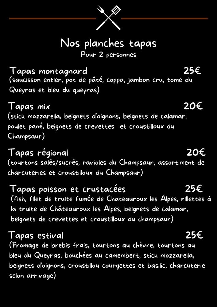 Le Grill Savinois - Menu Image 1